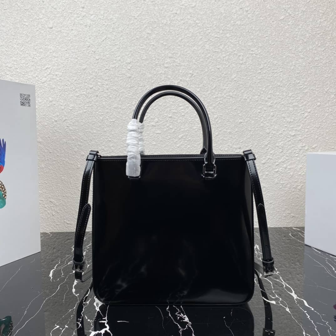 Prada Raffia Tote Dupe Womens Brushed Leather Replica Tote - DEEPREPS