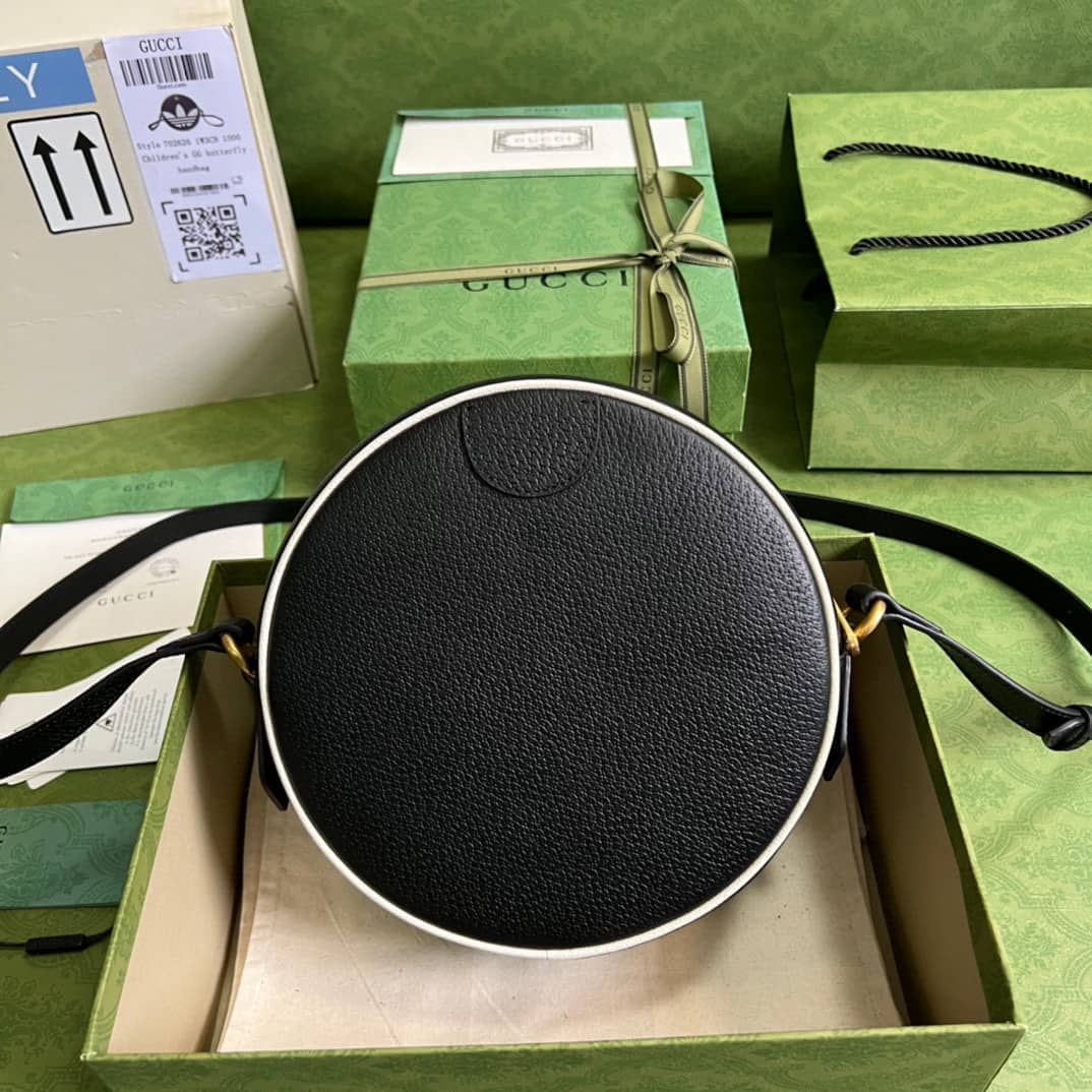 Adidas x Gucci Ophidia Shoulder Crossbody Bag Black 702626 Replica - DEEPREPS