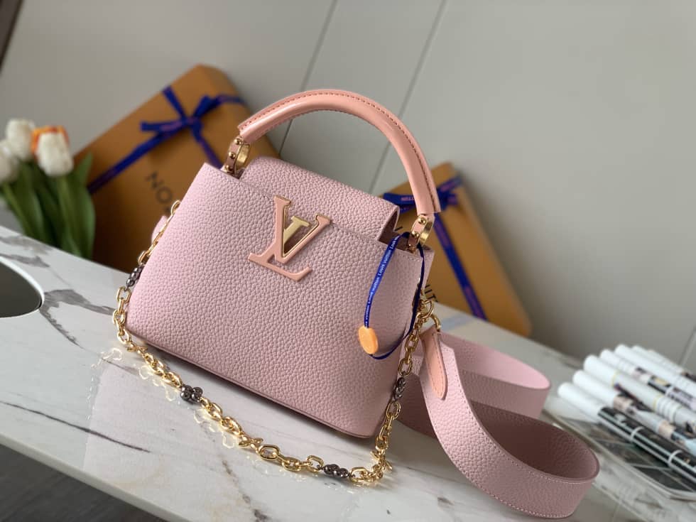 Louis Vuitton Capucines Mini Tote M80239 Replica Crossbody Bag - DEEPREPS
