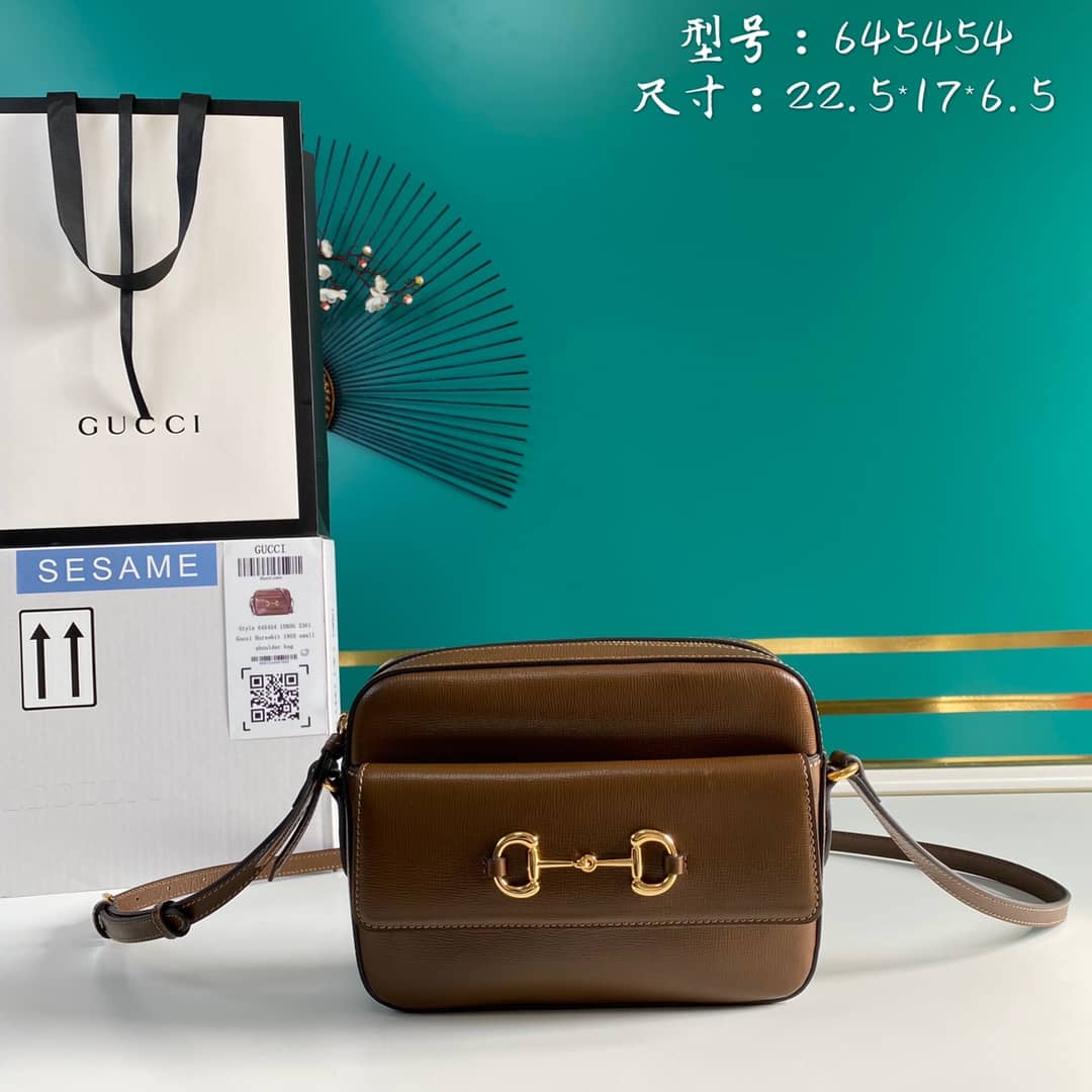 Gucci 1955 Horsebit Small Shoulder Bag Replica 645454 - DEEPREPS