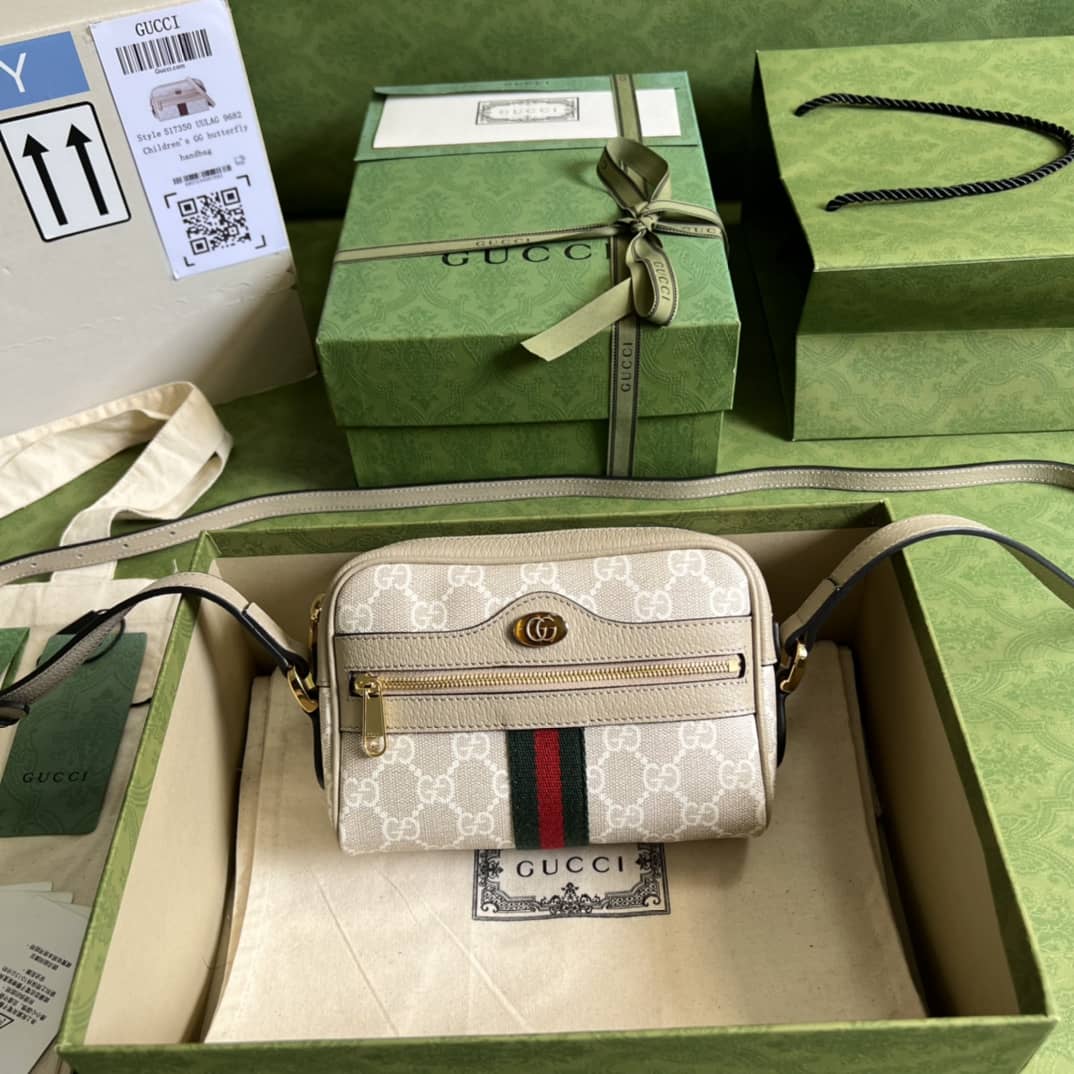 Gucci Ophidia GG Supreme Mini 517350 Replica Crossbody Bag - DEEPREPS