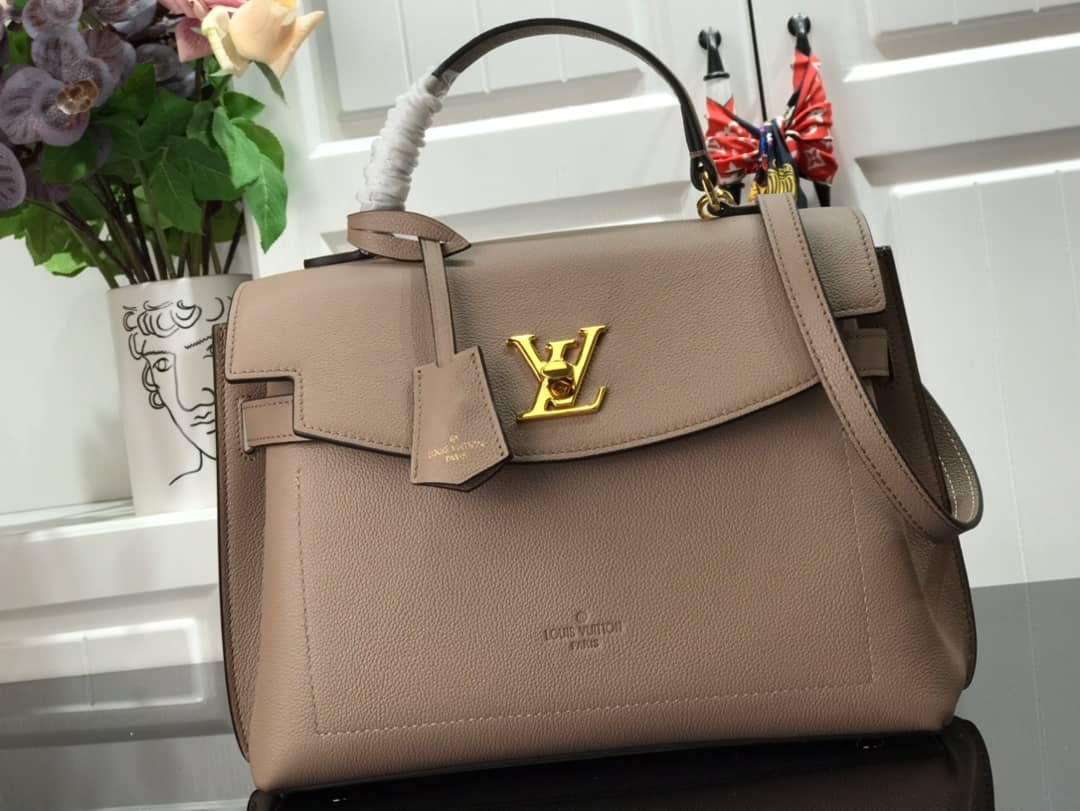Louis Vuitton Lock Me Ever 2Way Bag Replica Khaki M52787 - DEEPREPS