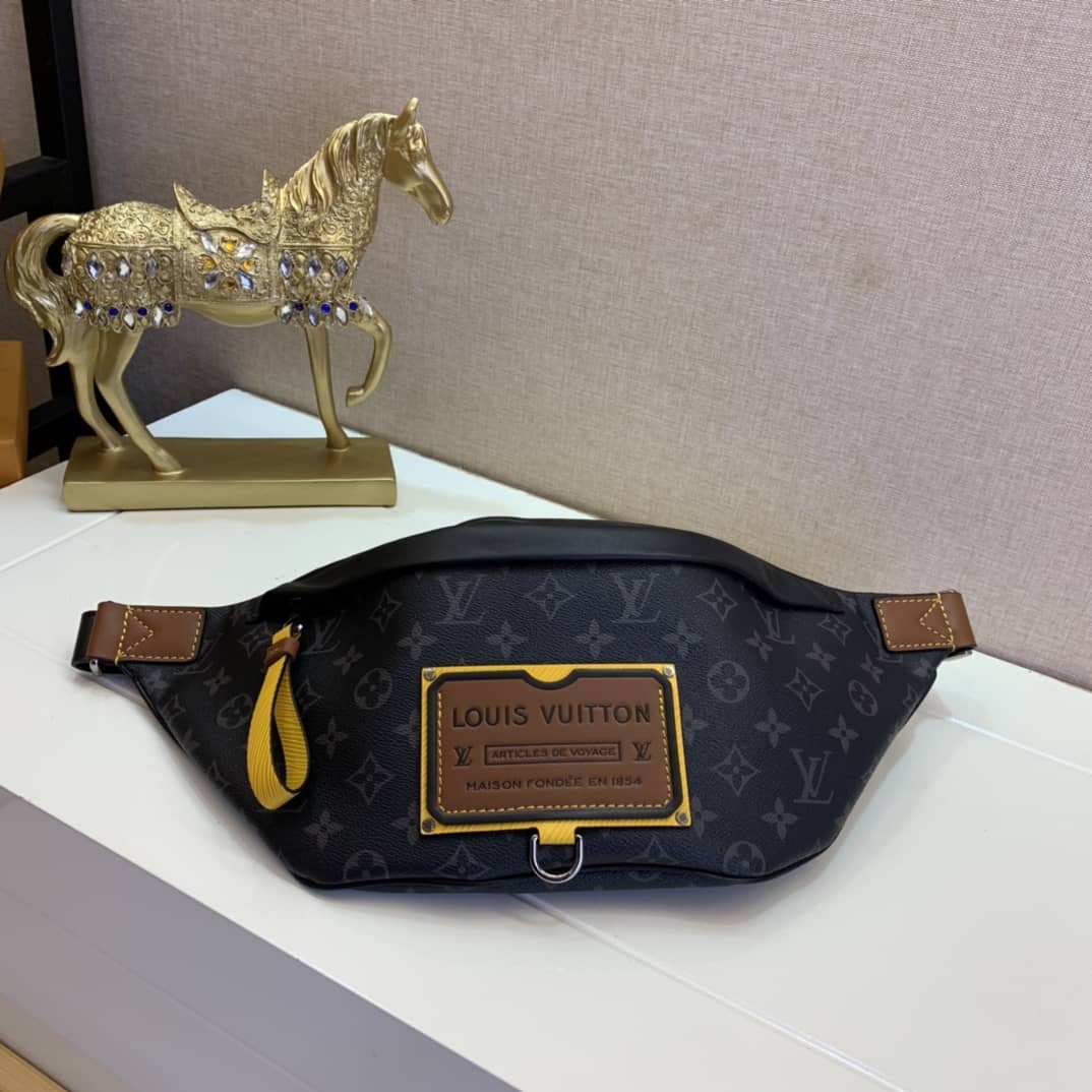 LV Bum Bag Dupe Monogram Eclipse Discovery  M45220 - DEEPREPS