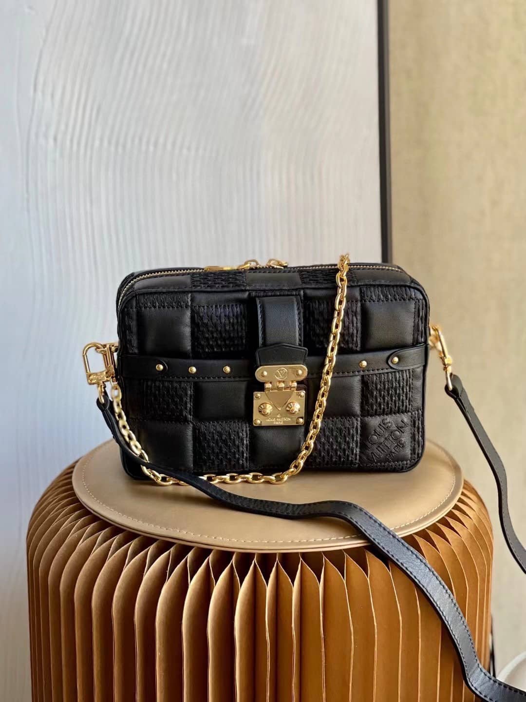 Louis Vuitton Troca PM Black M59116 Replica Crossbody Bag - DEEPREPS