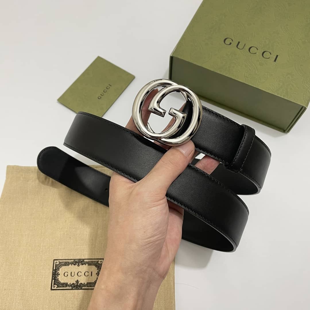 Knockoff Gucci Logo Belt 40mm - DEEPREPS