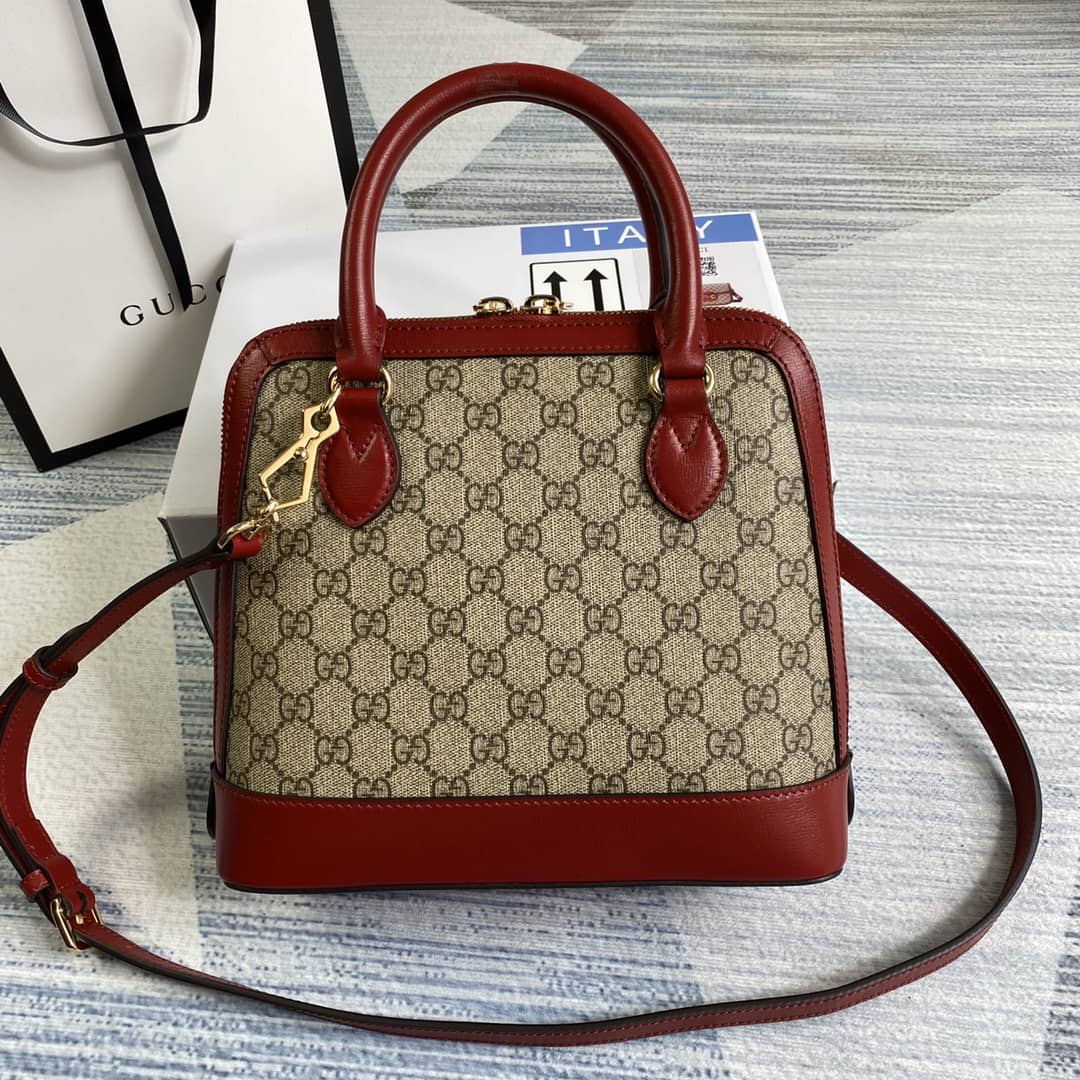 Gucci 1955 Horsebit Polkadot Handle Bag Replica 621220 - DEEPREPS