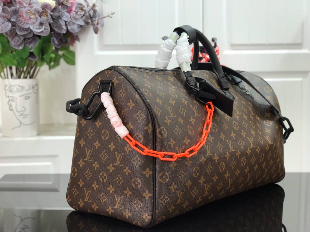 Louis Vuitton Keepall Bandouliere 50 Monogram Solar Ray Canvas Replica Bag M44471 - DEEPREPS