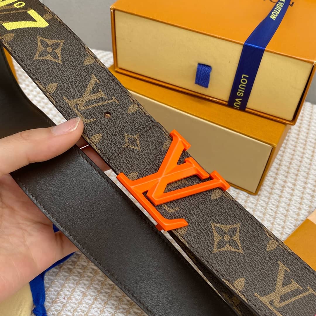 Replica Louis Vuitton Buckle Belt 40mm - DEEPREPS