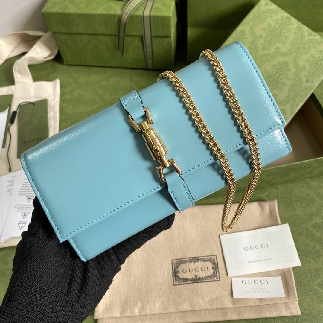 Gucci Jackie 1961 Shoulder Bag Chain Wallet Replica 652681 - DEEPREPS