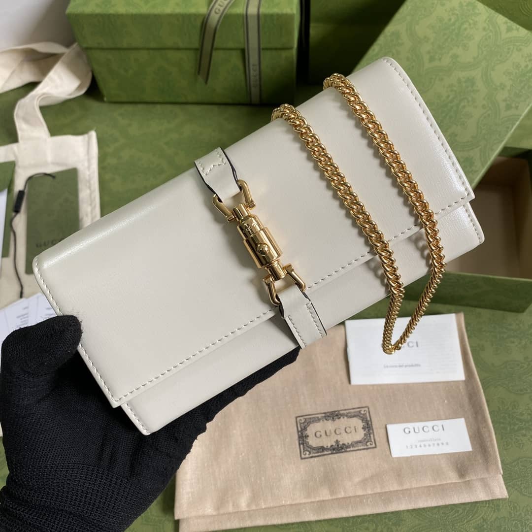 Gucci Jackie 1961 Shoulder Bag Chain Wallet Replica 652681 - DEEPREPS