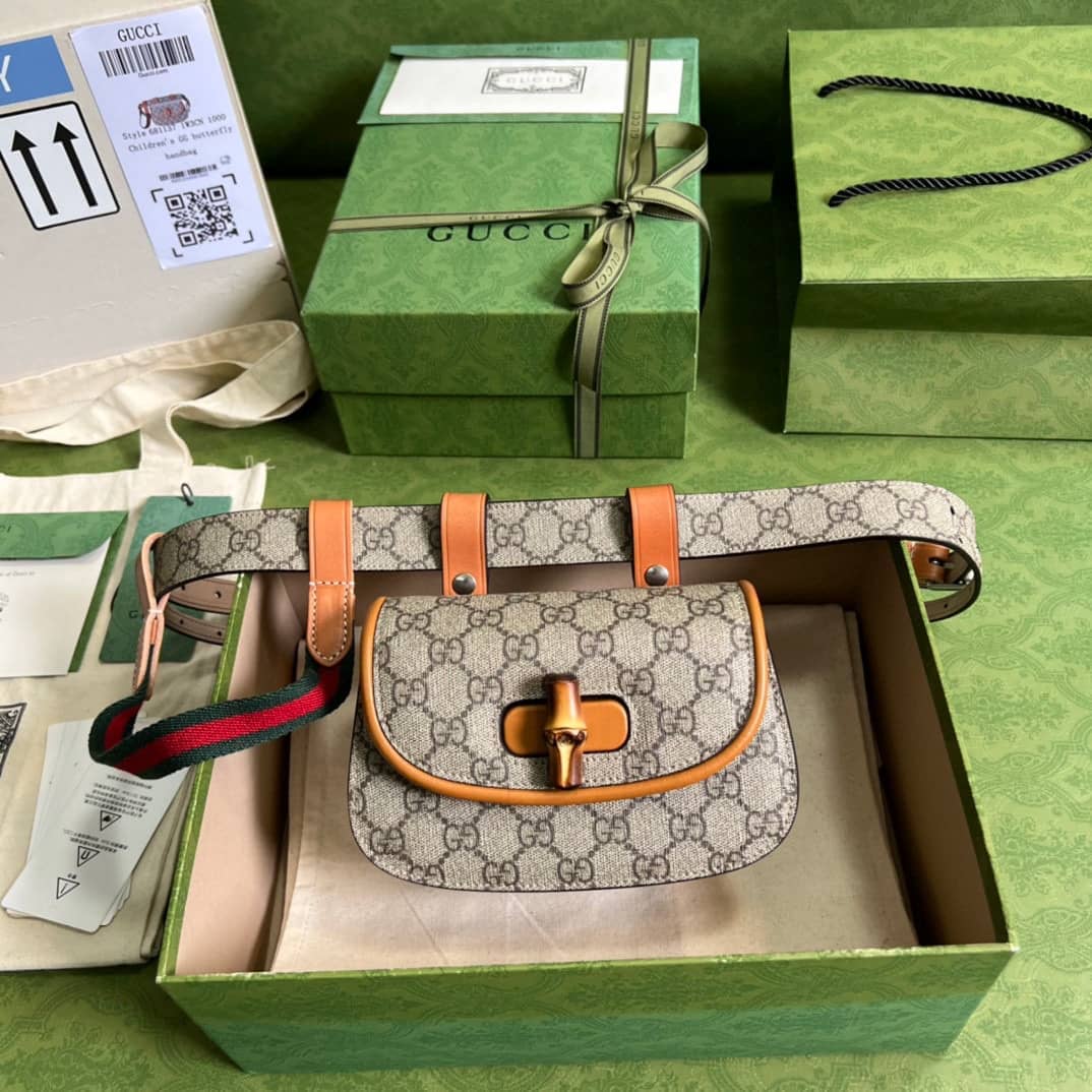 Gucci Bamboo 1947 Mini 681137 Replica Belt Bag - DEEPREPS