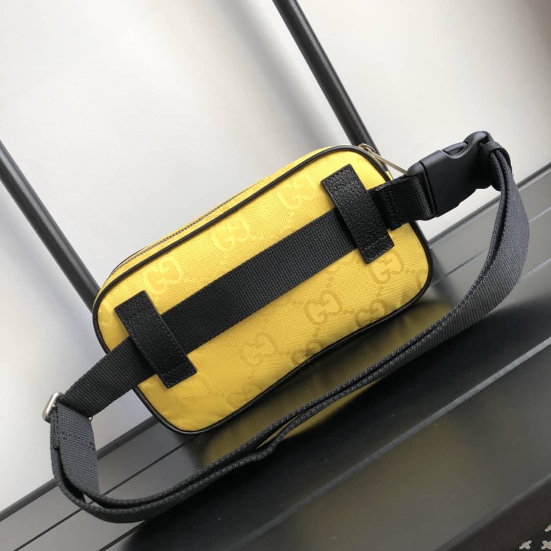 Best Replica Gucci Off The Grid GG Belt Bag Replica Yellow 631341(ColaReps) - DEEPREPS