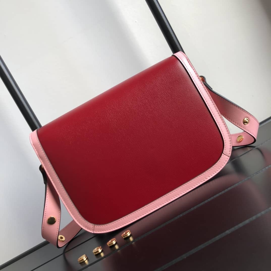 Gucci Horsebit 1955 Shoulder Bag Replica Red 602204 - DEEPREPS