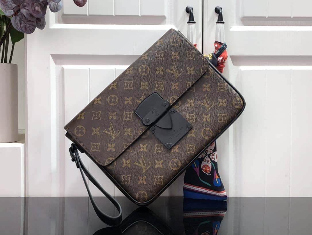 Louis Vuitton Monogram Key S Lock A4 Pouch Replica M80560 - DEEPREPS