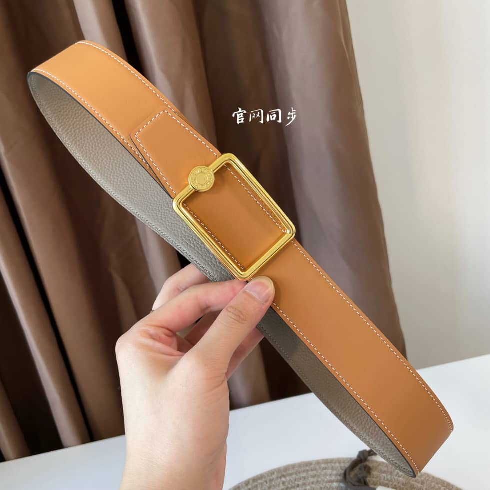 Fake Hermes Logo Belt 38mm - DEEPREPS