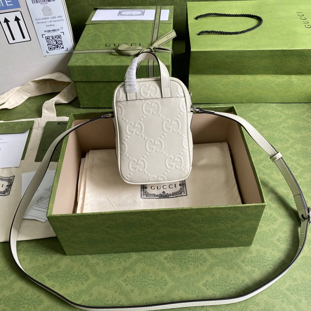 Gucci GG Embossed Mini Bag Replica 658553 - DEEPREPS
