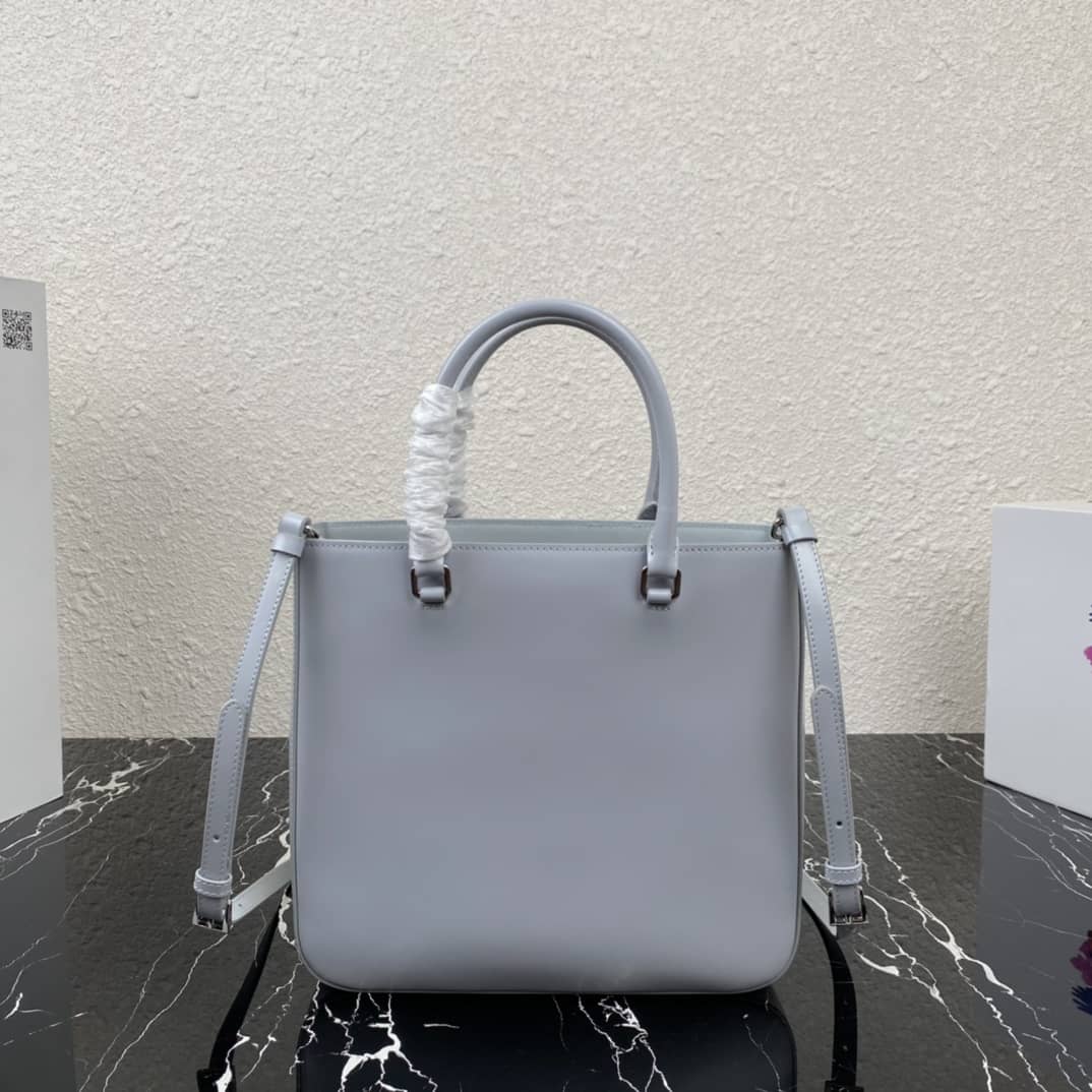 Prada Raffia Tote Dupe Womens Brushed Leather Replica Tote - DEEPREPS