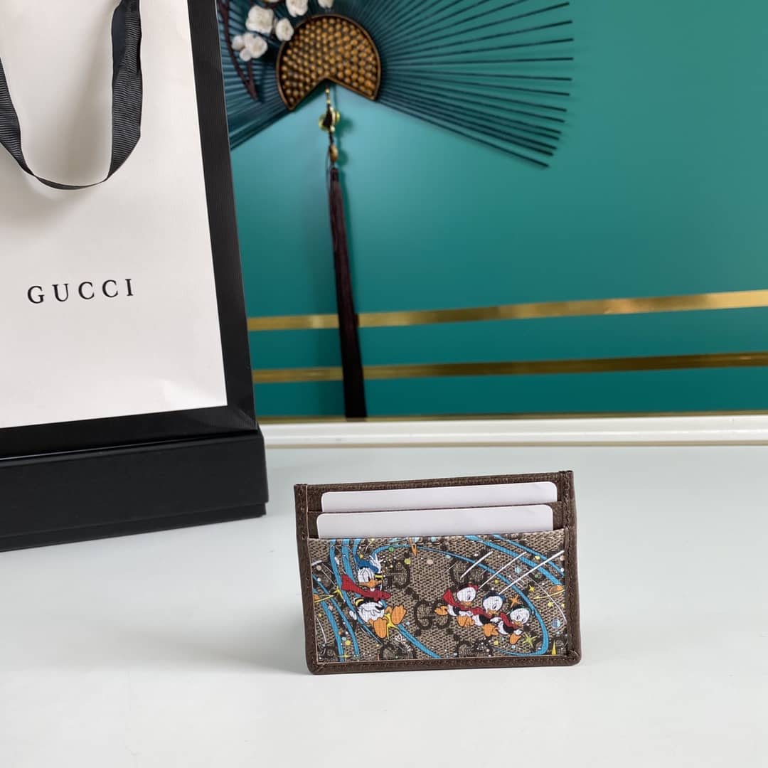 Gucci x Disney Donald Duck Credit Card Holder Replica 647942 - DEEPREPS