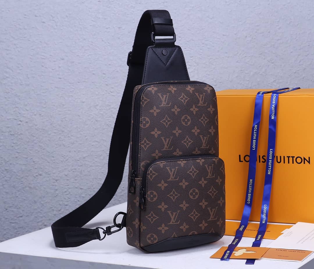 Louis Vuitton Avenue Sling Bag Replica Brown N41719 - DEEPREPS