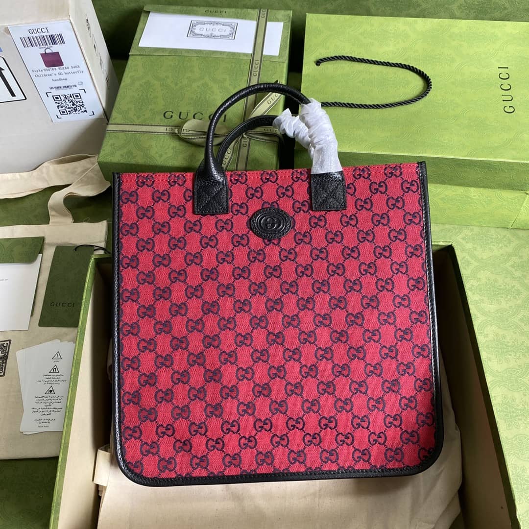 Gucci GG Marmont Multicolor Tote Replica 550763 - DEEPREPS