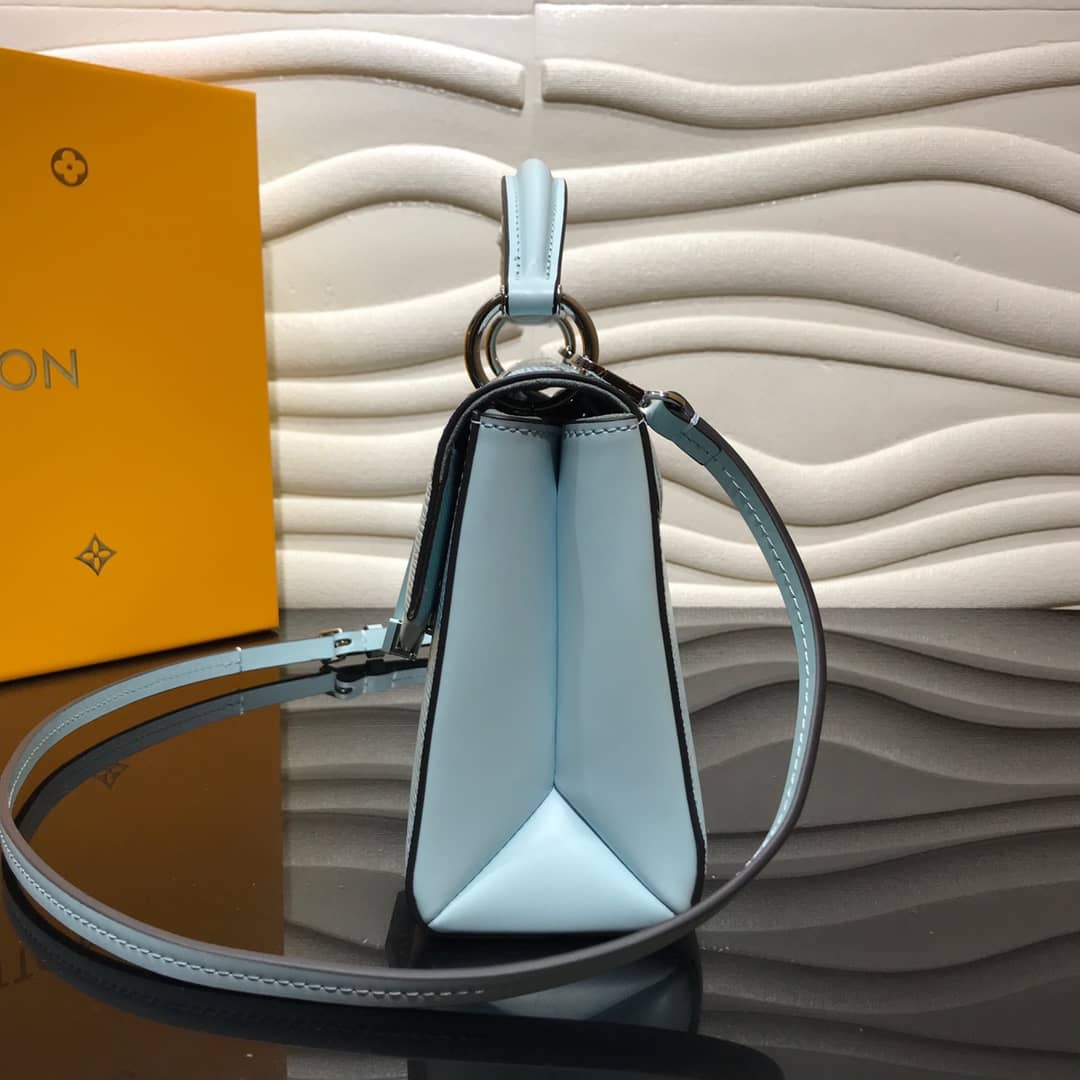 Louis Vuitton Grenelle Pochette Epi Leather Replica Shoulder Bag Blue M55977 - DEEPREPS