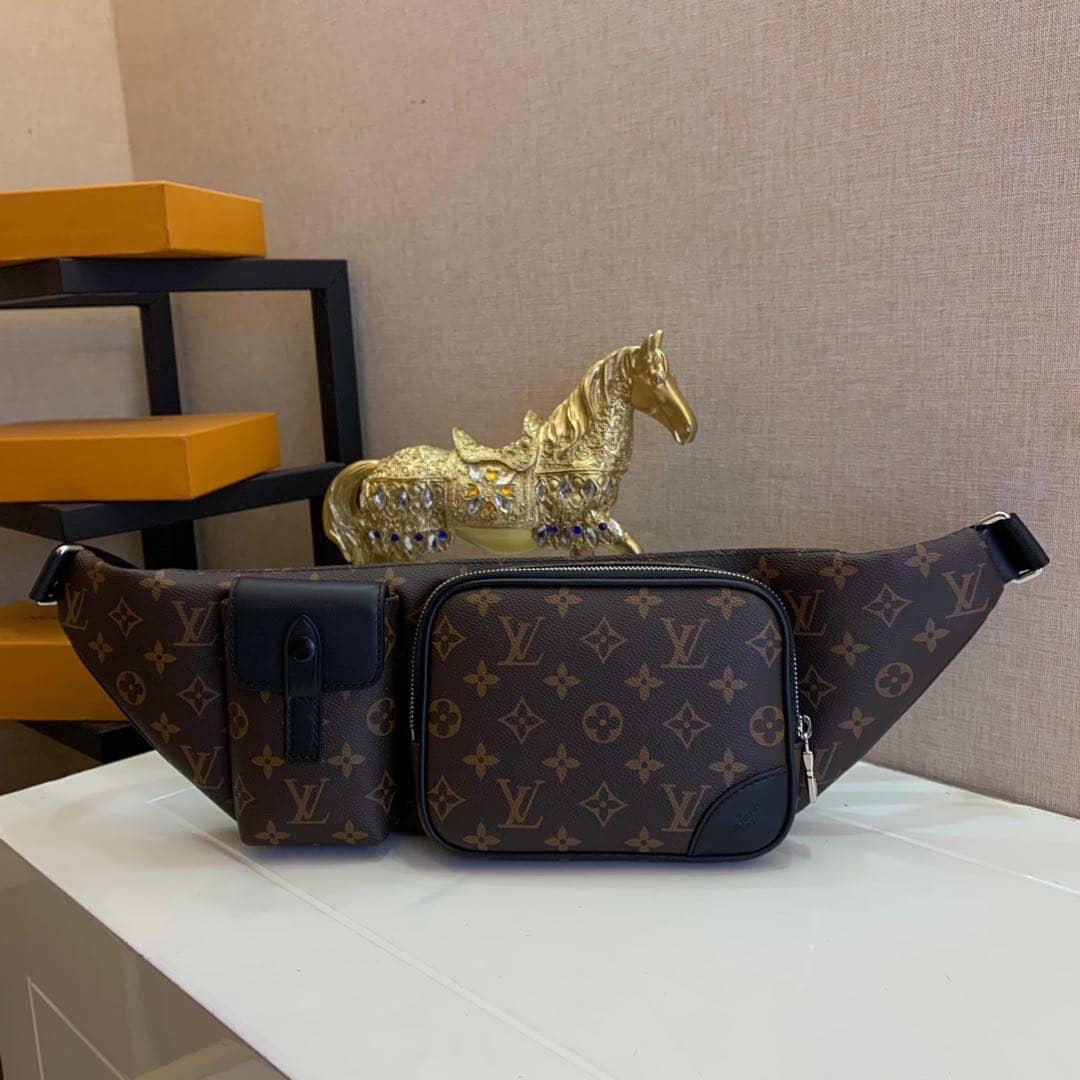 LV Bum Bag Dupe Monogram Macassar Christopher  M45337 - DEEPREPS