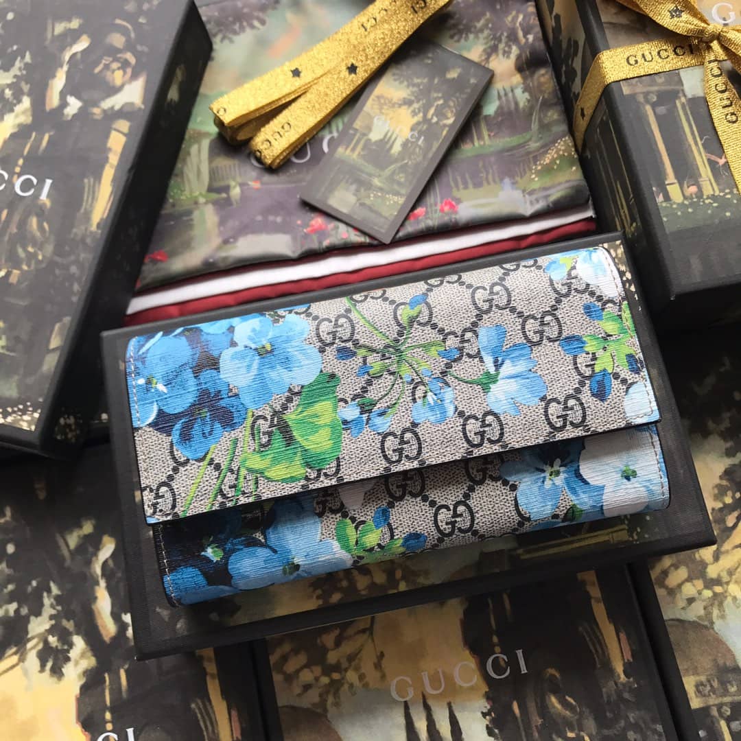 Gucci Bloom Dupes Continental Wallet 404070 - DEEPREPS