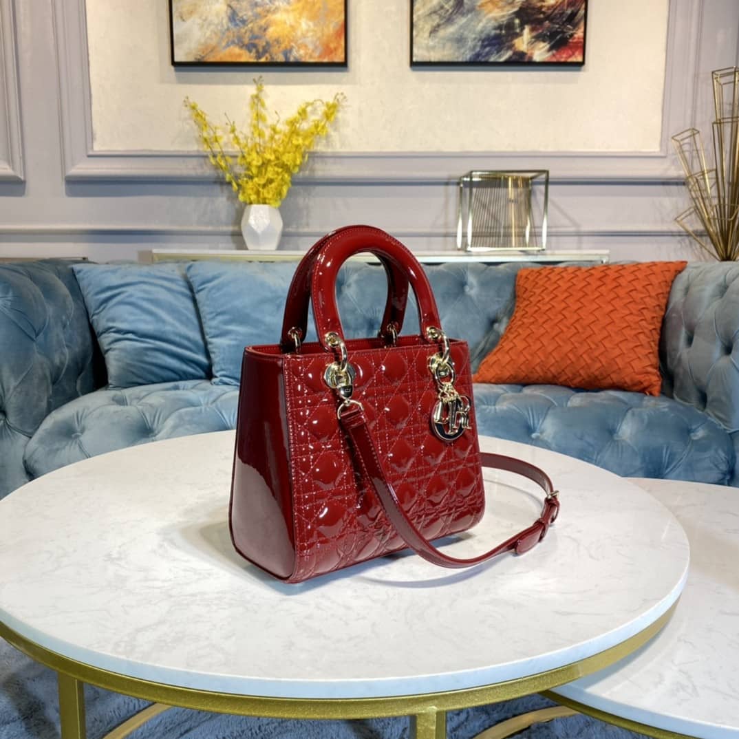 Christian Dior Lady Dior 24CM Replica Bag - DEEPREPS