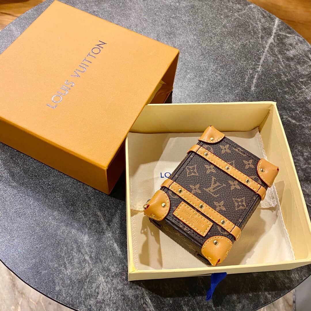 Louis Vuitton Porto Cre Trank Case Monogram Eclipse Replica Backpack Brown M80221 - DEEPREPS