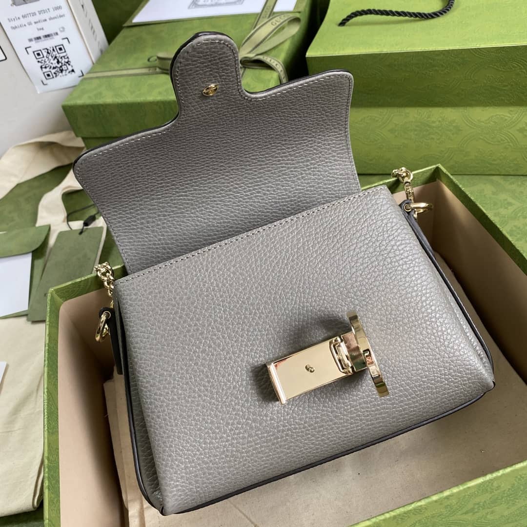 Gucci Single Chain Messenger Shoulder Bag Replica 607720 - DEEPREPS