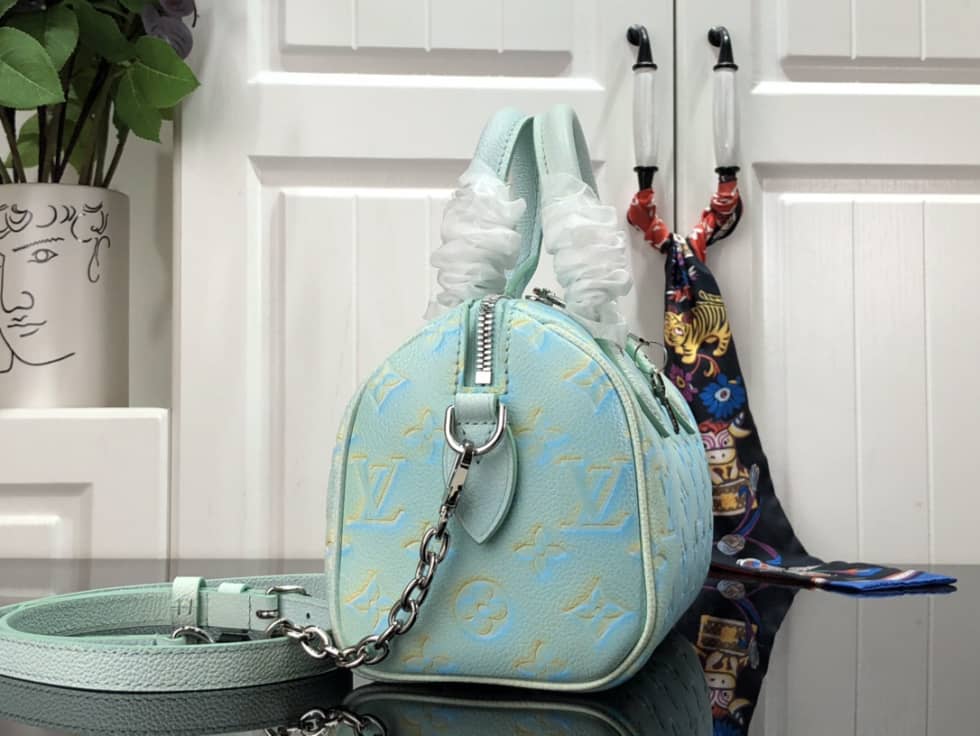 Louis Vuitton Crossbody Dupe Speedy 20 Crossbody Green M46163 - DEEPREPS