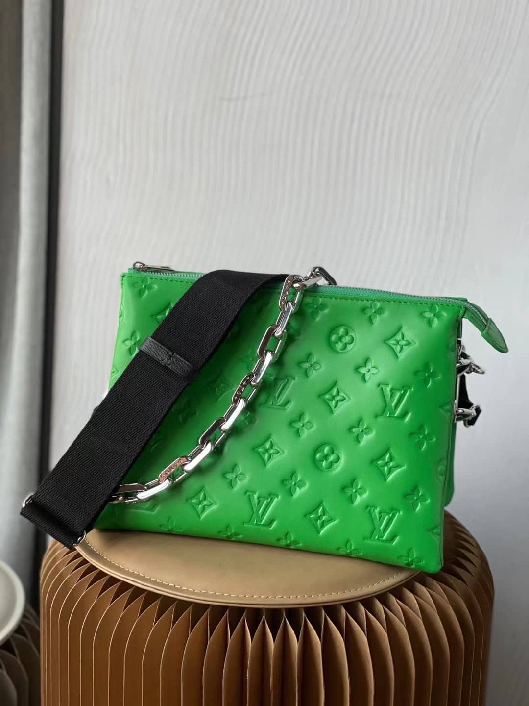 Louis Vuitton Coussin PM Green M57936 Replica Shoulder Bag - DEEPREPS