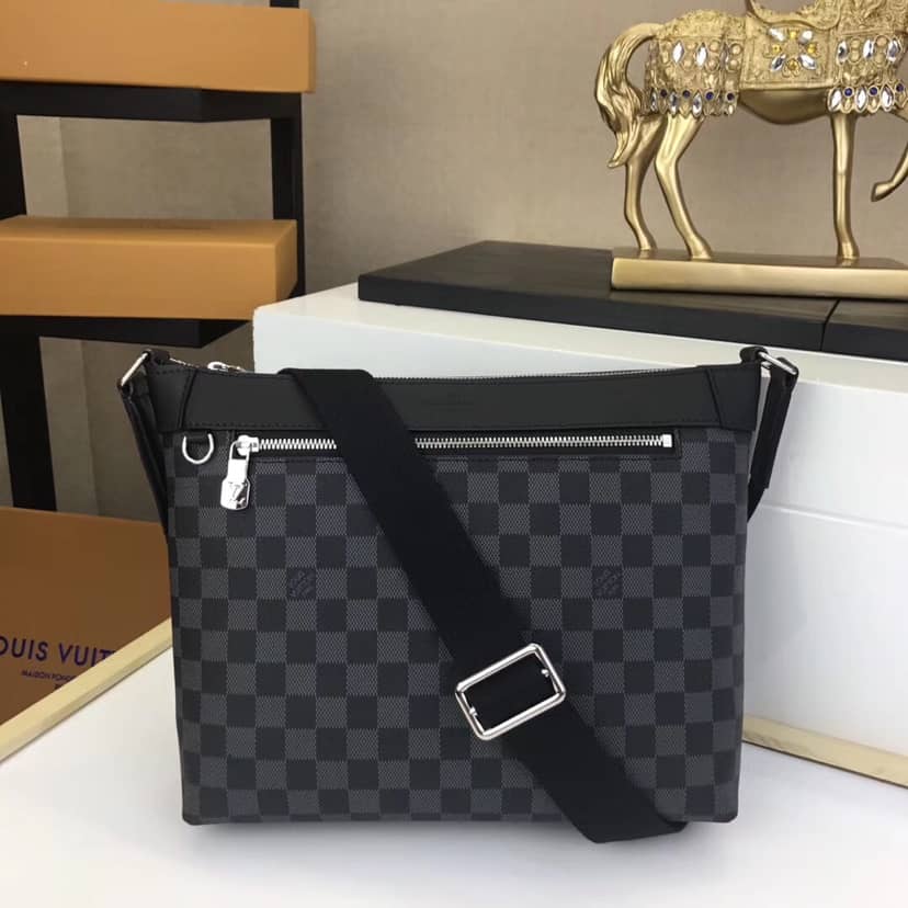 Louis Vuitton Mick PM Crossbody Bag Replica Black N40003 - DEEPREPS