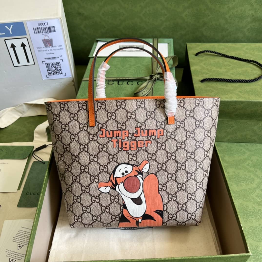 Gucci Children Jump Tigger Tote 410812 Replica Bag - DEEPREPS