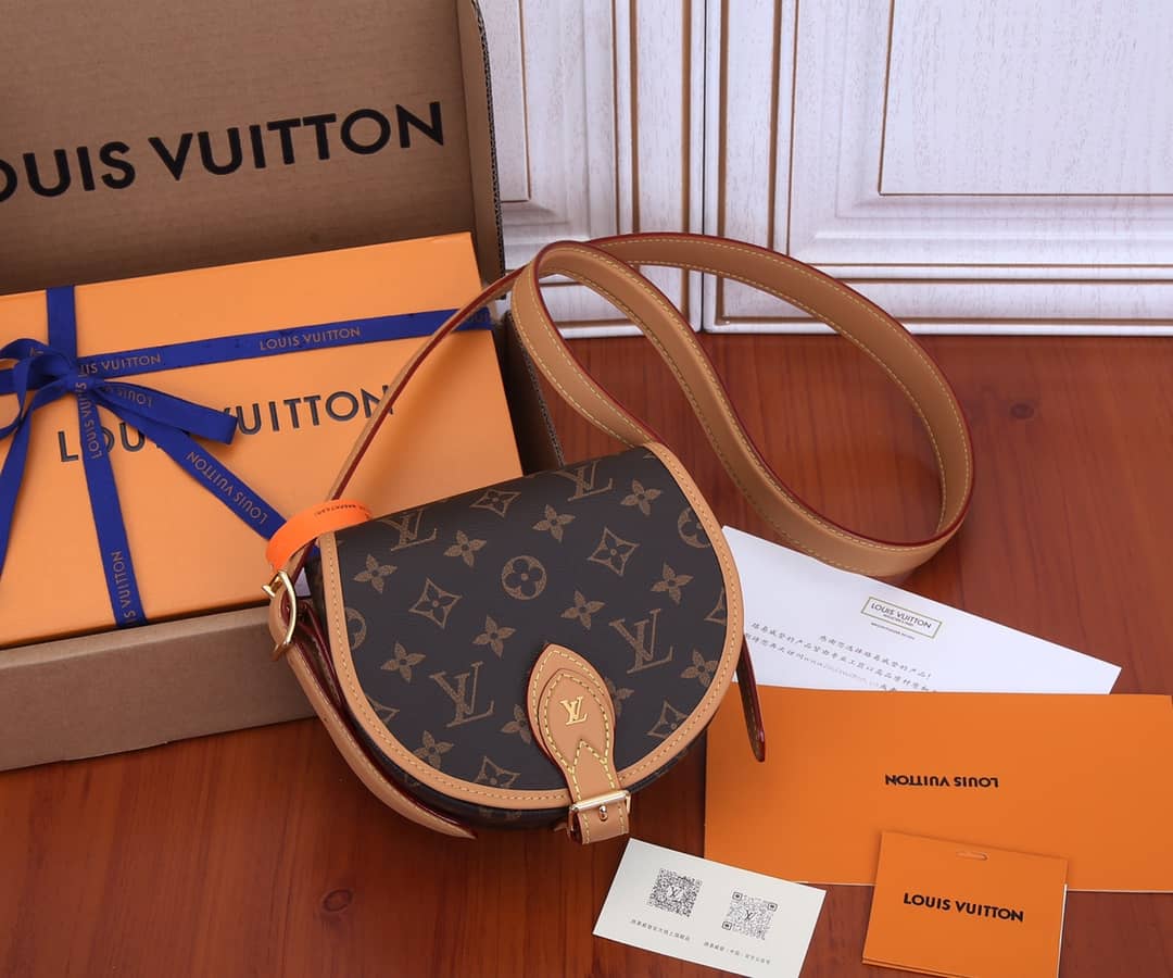 Louis Vuitton Monogram Canvas Tambourin Replica Bag M44860 - DEEPREPS