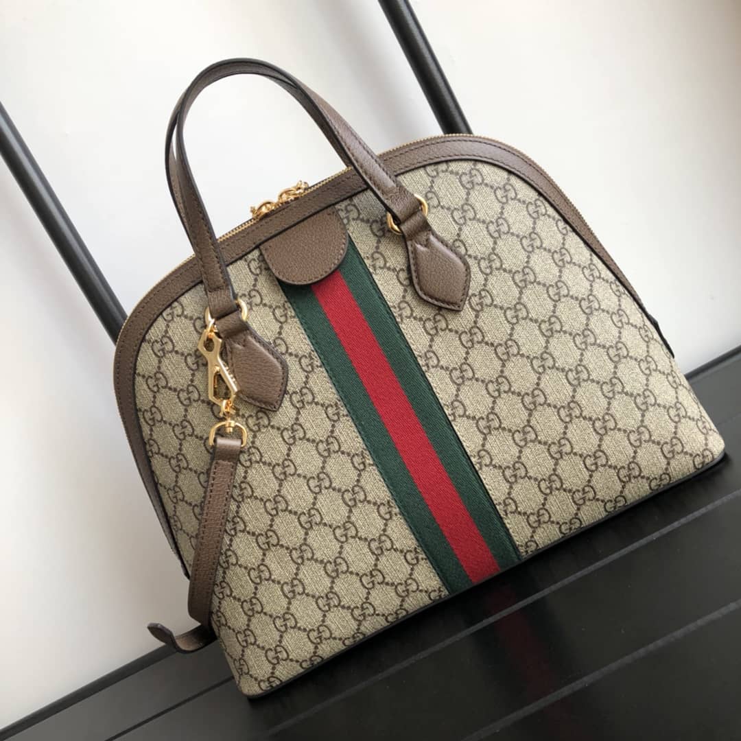 Gucci Ophidia GG Medium Top Handle Replica Bag 524533 - DEEPREPS