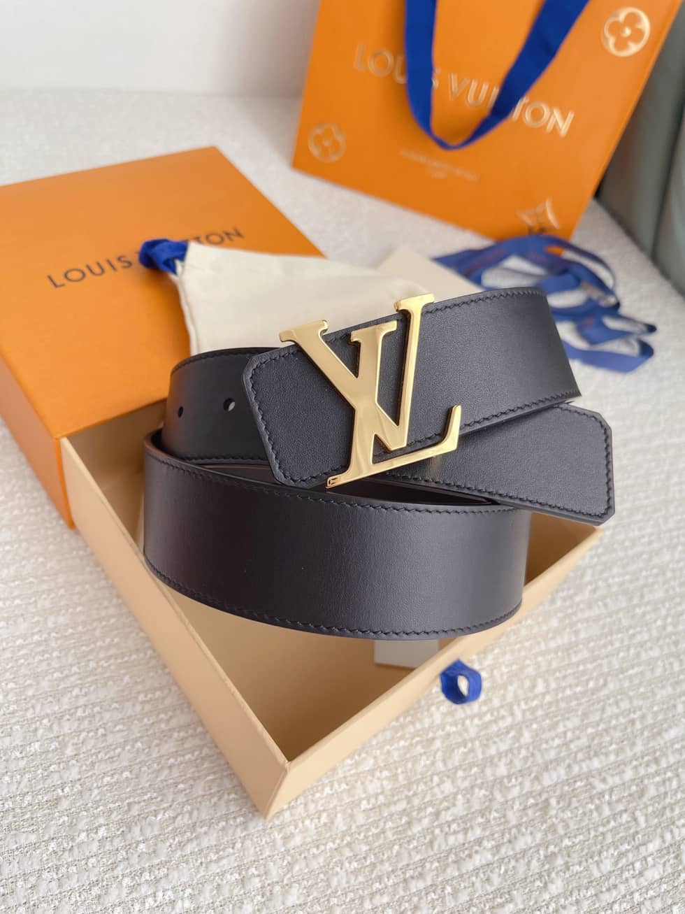 Replica Louis Vuitton Buckle Belt 40mm - DEEPREPS