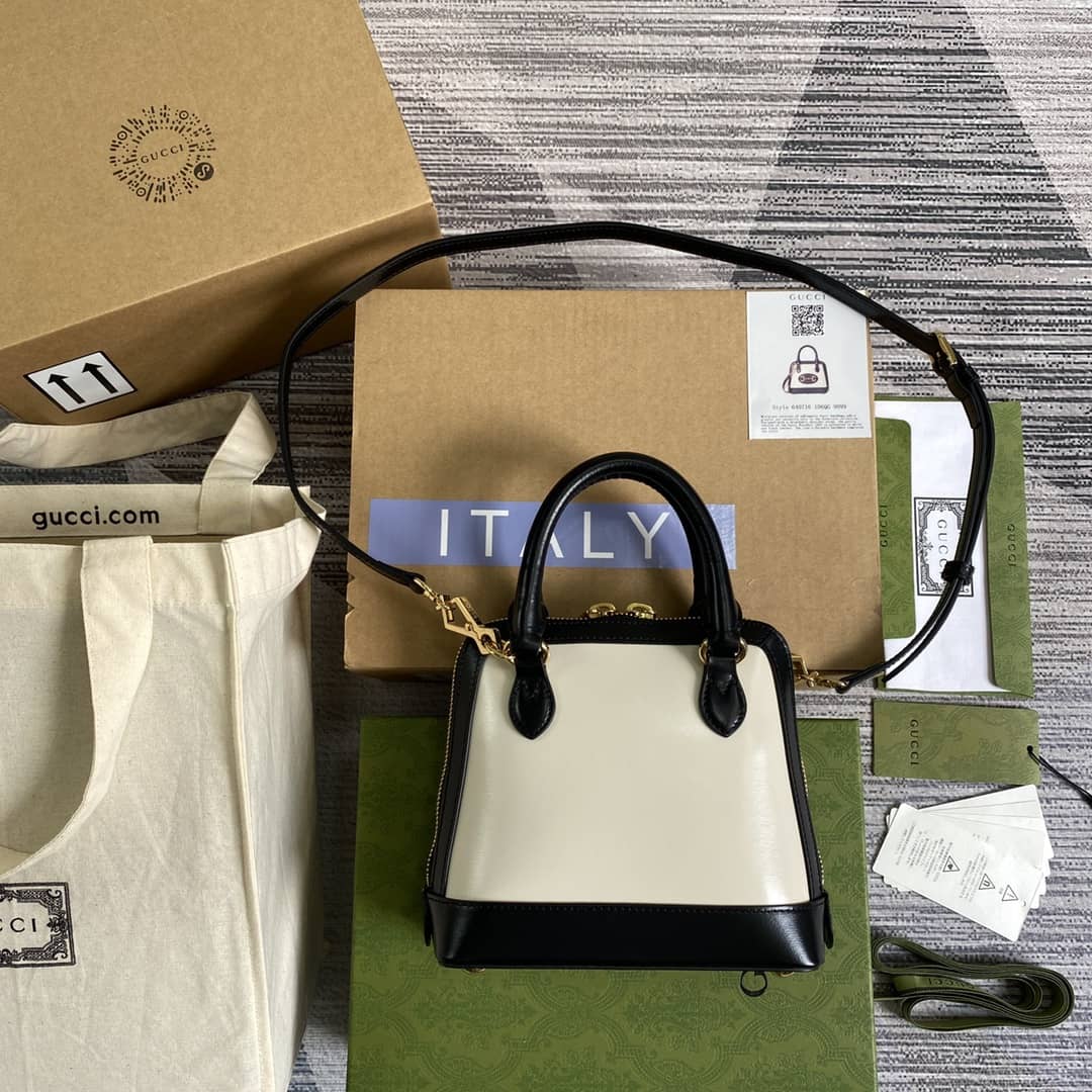 Gucci 1955 Horsebit GG Mini Top Handle Bag Replica 640716 - DEEPREPS