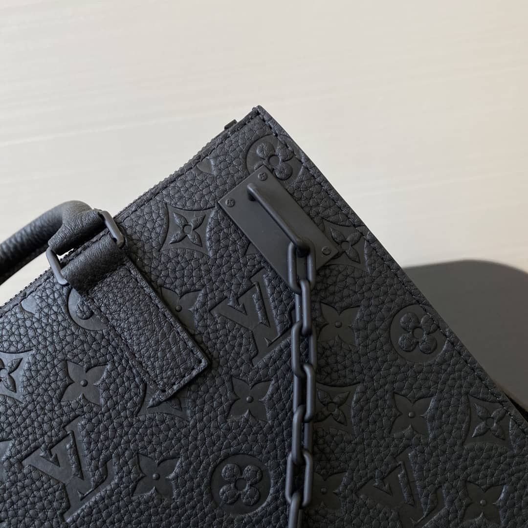 Louis Vuitton Sac Plat Messenger Bag Replica Black M55891 - DEEPREPS