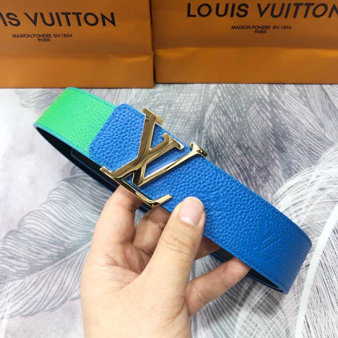 7 Star Louis Vuitton Leather Belt 40mm - DEEPREPS