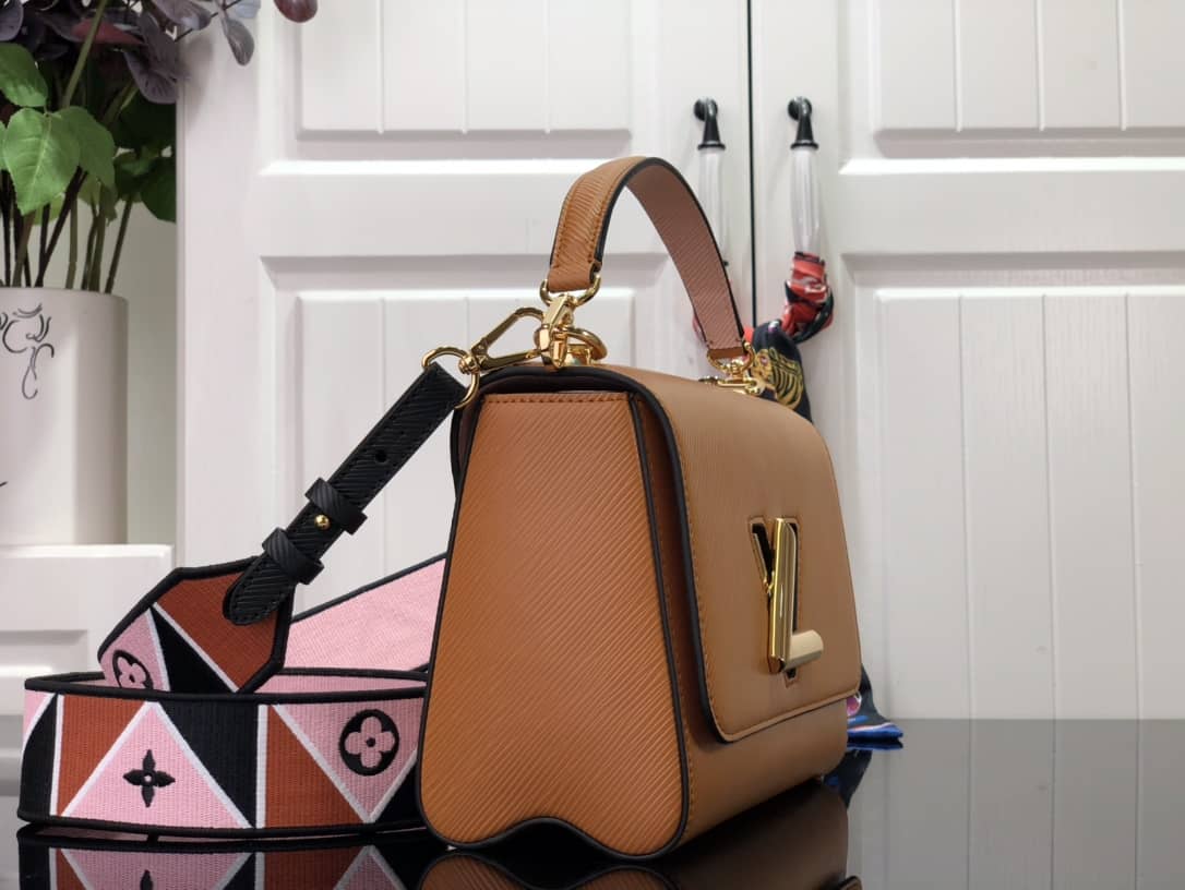 Louis Vuitton Twist MM Epi leather Replica Handbag M59027 - DEEPREPS