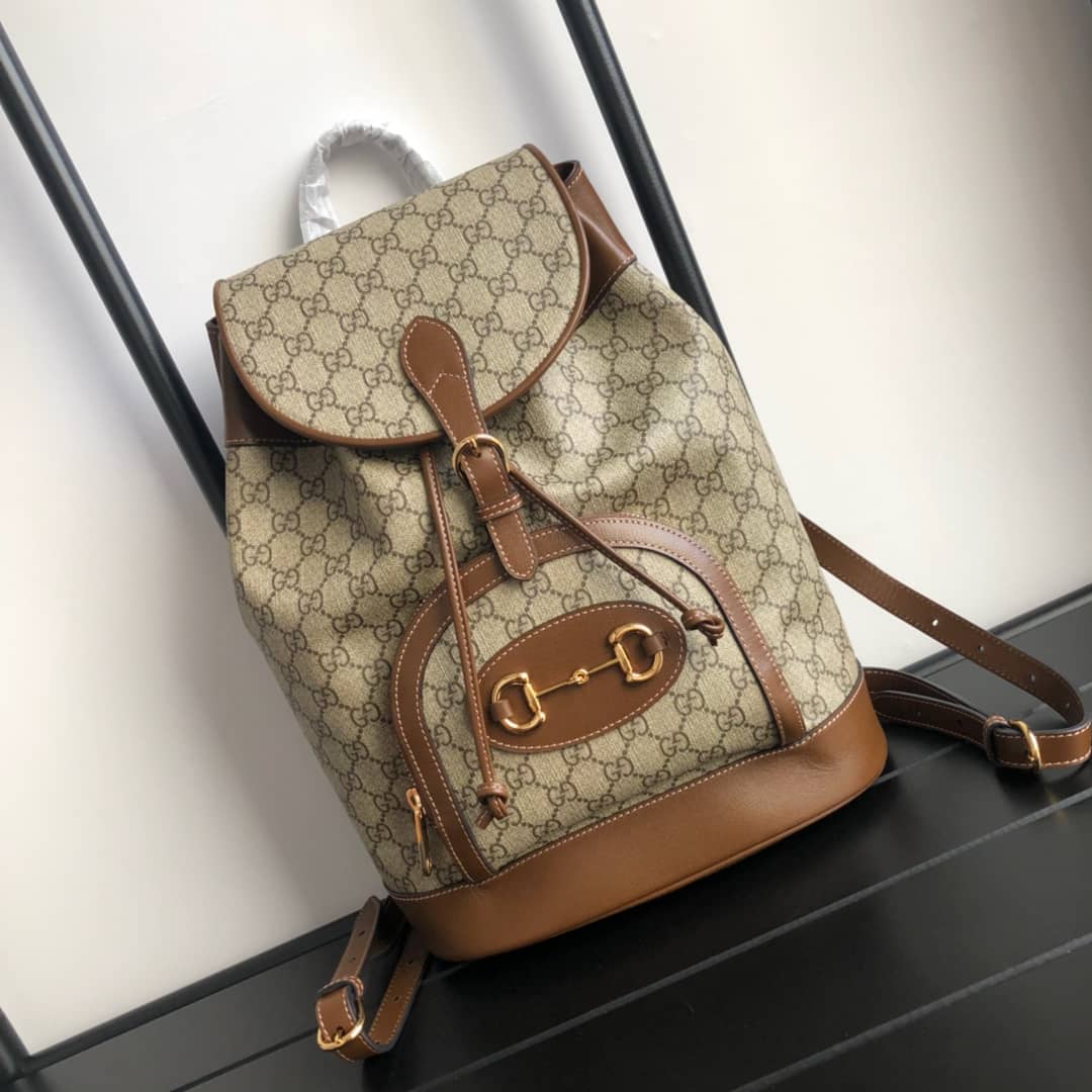 Gucci Horsebit 1955 GG Replica Backpack 620849 - DEEPREPS