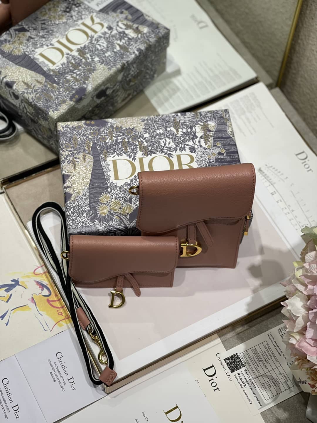 Dior Saddle Bag Dupe Vertical - DEEPREPS