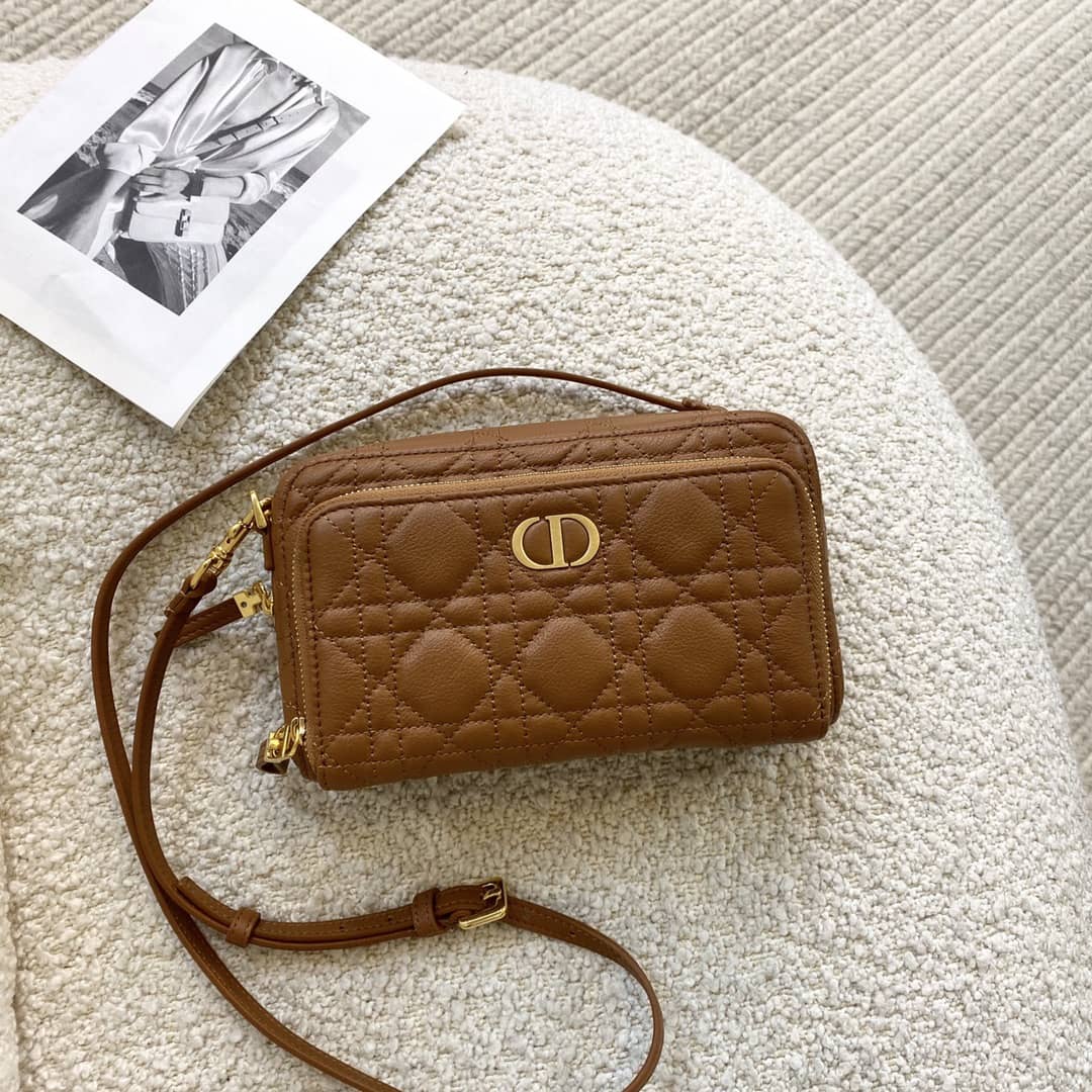Christian Dior Caro Double Pouch - DEEPREPS