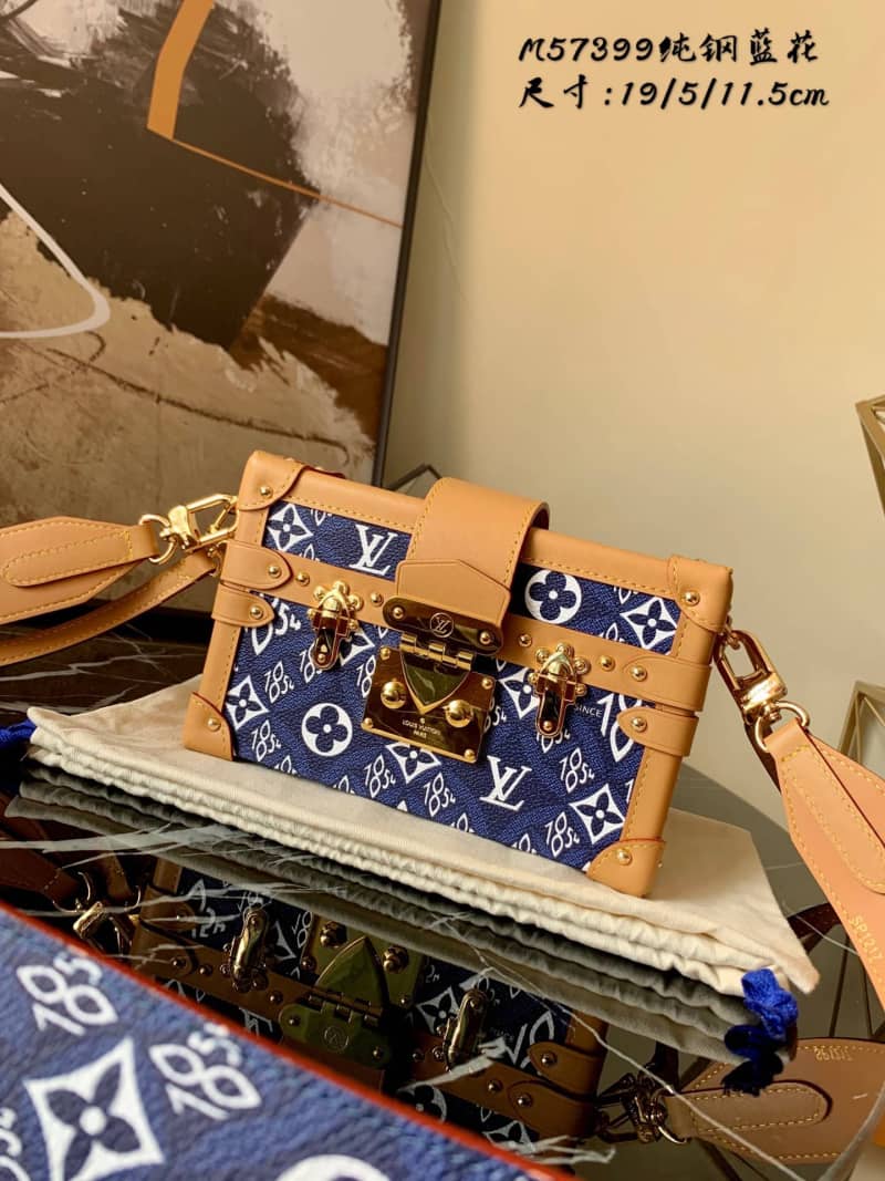 Louis Vuitton Petite Malle Since 1854 Monogram Replica Bag M57399 - DEEPREPS
