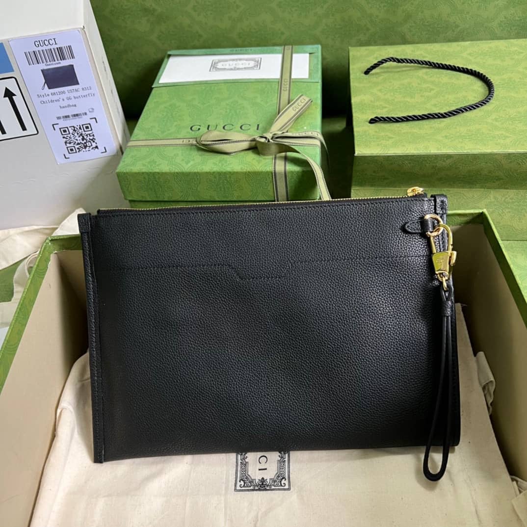 Gucci Calfskin Matelasse Small GG Marmont Chain 681200 Replica Clutch - DEEPREPS