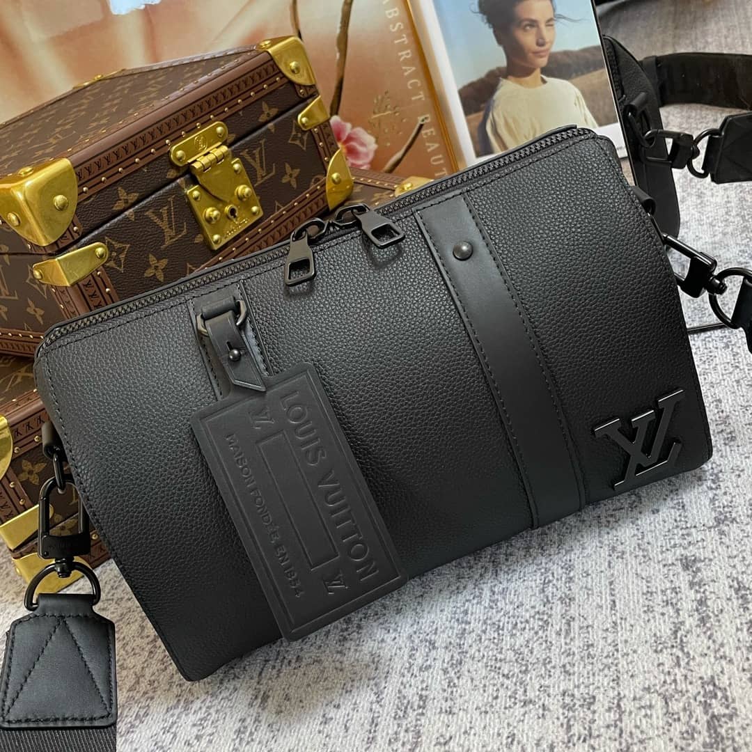 Louis Vuitton City Keepall Leather Replica Bag M57082 - DEEPREPS