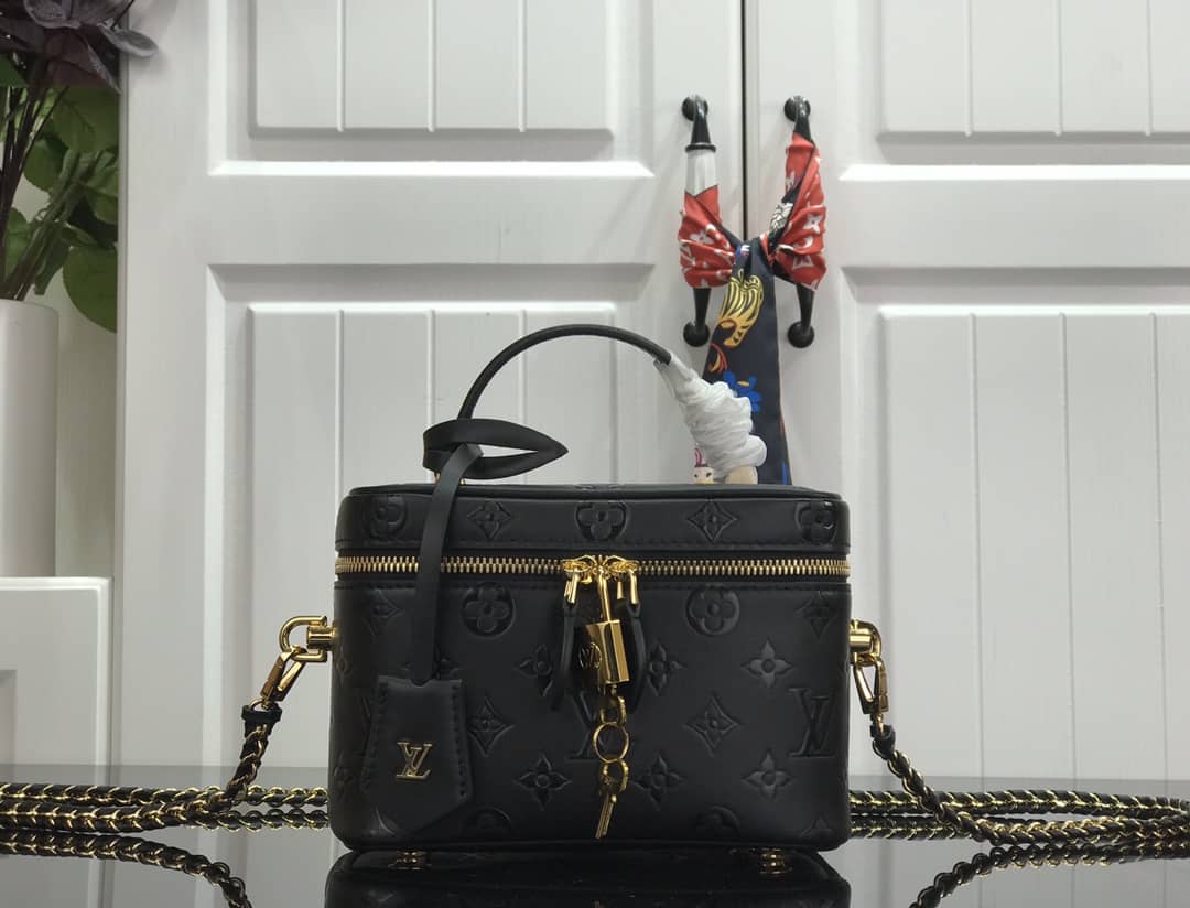 Louis Vuitton Mini Beauty Case Monogram Empreinte Leather Bag Replica M44985 - DEEPREPS
