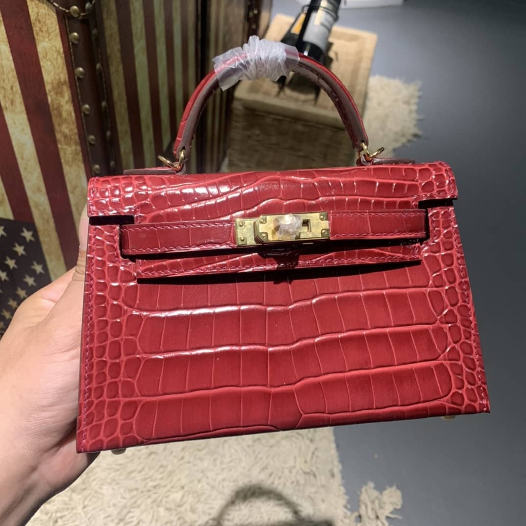 Hermes Birkin Replica Kelly Mini 19CM Bag - DEEPREPS