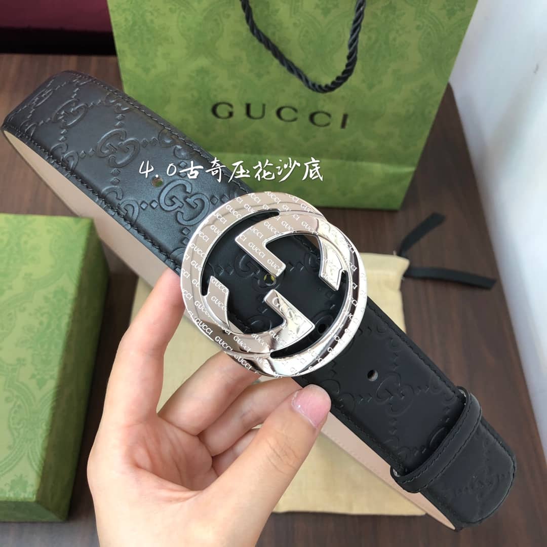 Replica Gucci Buckle Belt 40mm - DEEPREPS